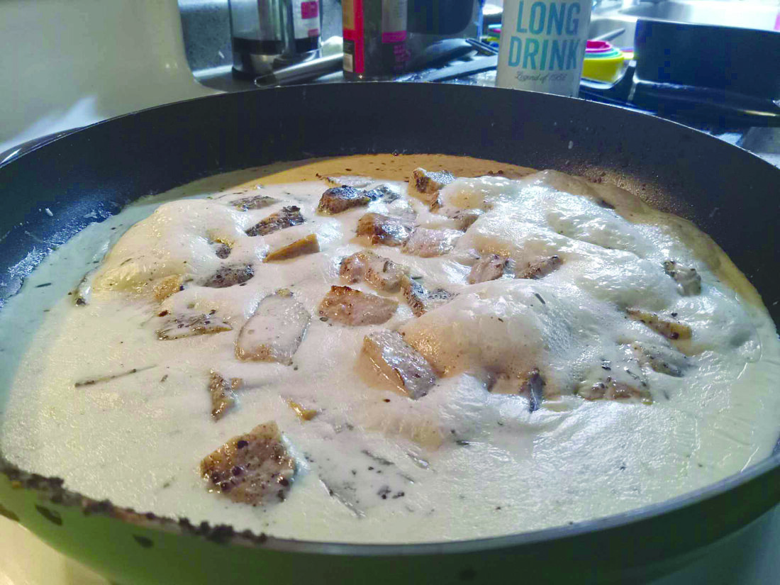 A happy fall with Chicken Alfredo with Pesto News, Sports, Jobs The